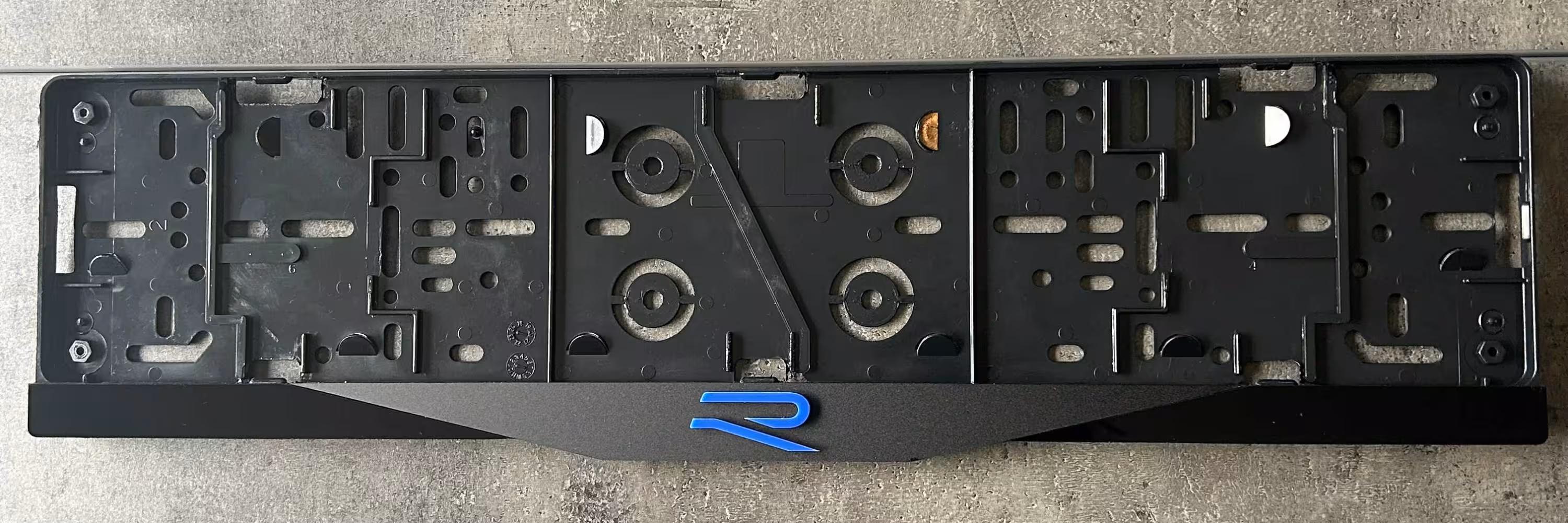 Volkswagen R 3D kentekenplaathouder